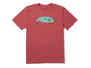 Life is Good Men's Crusher Lite Tee - Quirky Island Surf