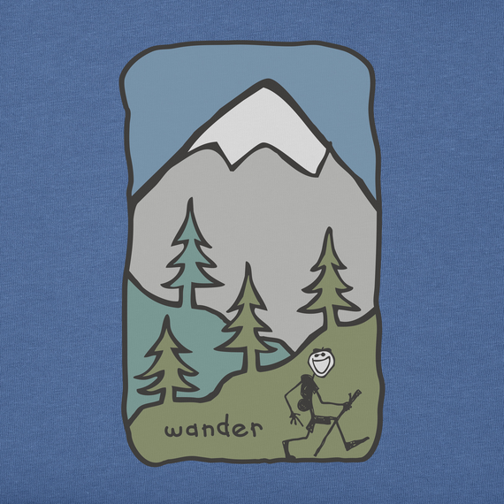 Life is Good Men's Crusher Lite Tee - Wander Hike