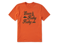 Life is Good Men's Crusher Lite Tee - Beer Fishy Fishy