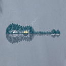 Life is Good Men's Crusher Lite Tee - Pine Guitarscape