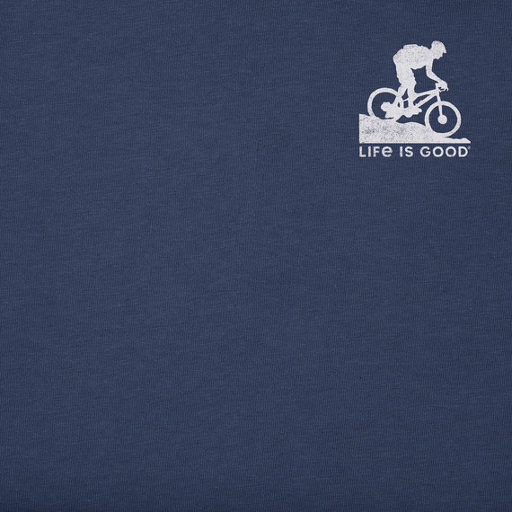 Life is Good Men's Crusher Lite Tee - Beautiful Biking