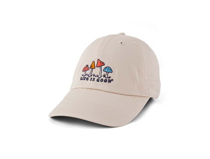 Life is Good Chill Cap - Mushroom Retro Scene