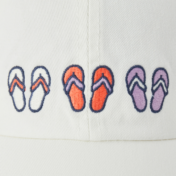 Life is Good Chill Cap - Three Flip Flops