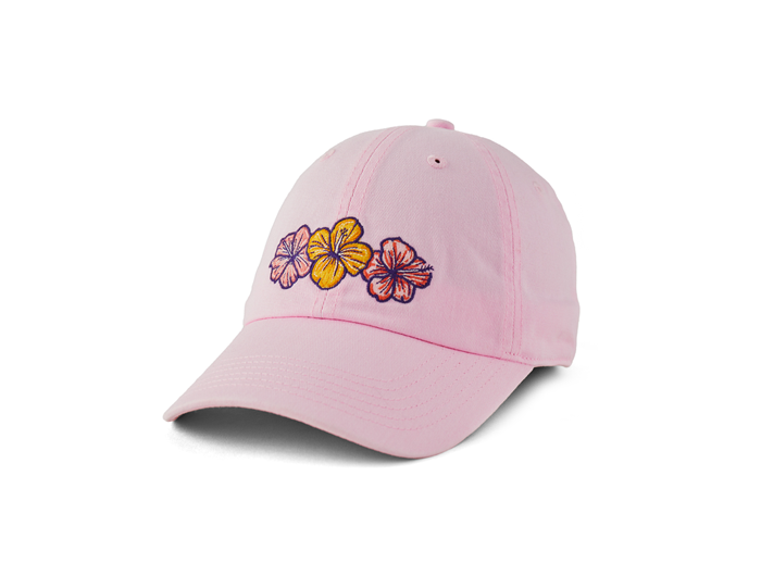 Life is Good Chill Cap - 3 Hibiscuses