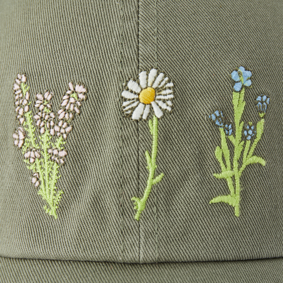 Life is Good Chill Cap - Detailed Wildflowers