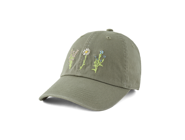 Life is Good Chill Cap - Detailed Wildflowers