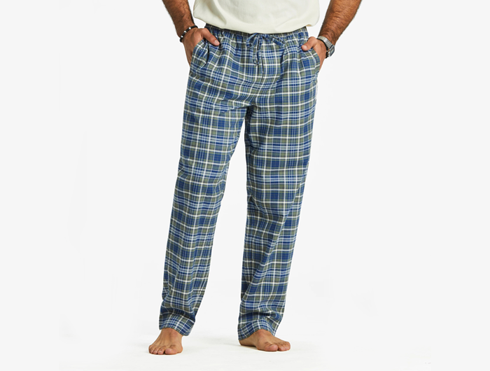 Life is Good Men's Classic Sleep Pant - Plaid