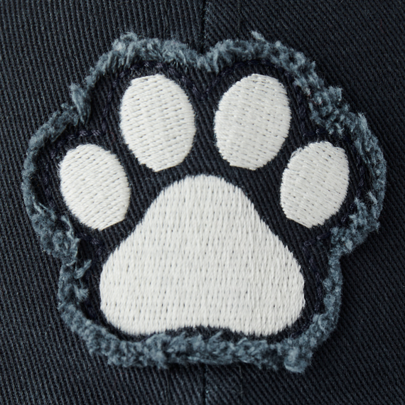 Life is Good Chill Cap - Pet Paw Print Tattered