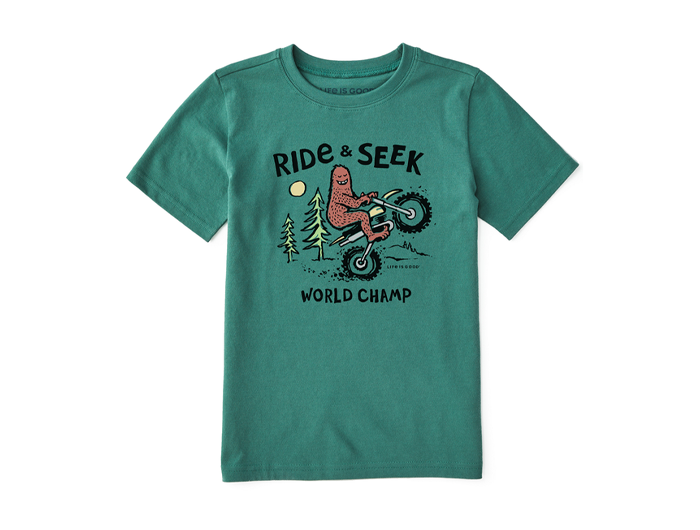 Life is Good Kids' Crusher Tee - Ride & Seek Big Foot