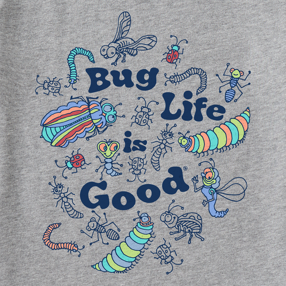 Life is Good Kids' Crusher Tee - Bug Life is Good