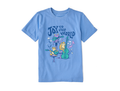 Life is Good Kids' Crusher Tee - Forest Frogs