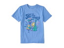Life is Good Kids' Crusher Tee - Forest Frogs