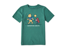 Life is Good Kids' Crusher Tee - Winnie & P Adventure Awaits