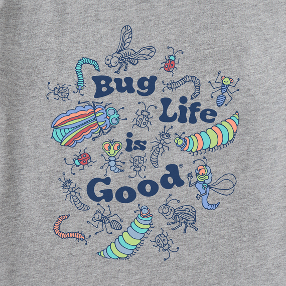 Life is Good Toddler Crusher Tee - Bug Life is Good