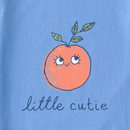 Life is Good Infant Long Sleeve Crusher Baby Bodysuit - Little Cutie