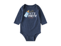 Life is Good Infant Long Sleeve Crusher Baby Bodysuit - Let's Party Milk Bottle