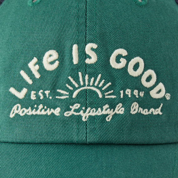 Life is Good Soft Mesh Back Cap - Life is Good Positive Lifestyle Brand