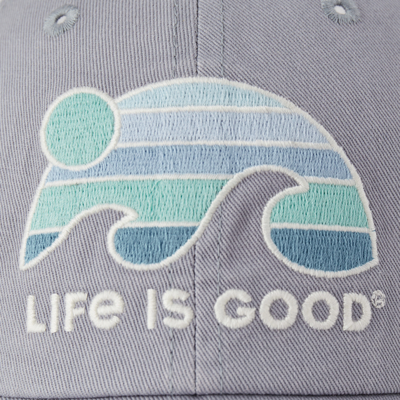 Life is Good Soft Mesh Back Cap - Sunset Wave LIG