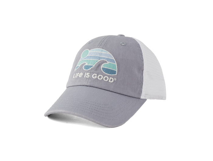 Life is Good Soft Mesh Back Cap - Sunset Wave LIG