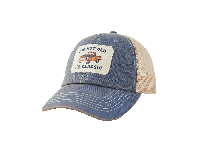 Life is Good Old Favorite Mesh Back Cap - I'm Classic Pickup