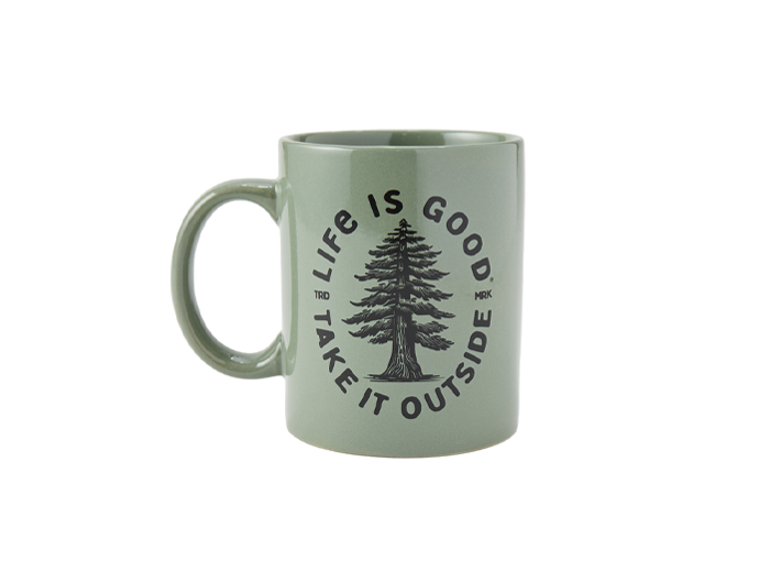 Life is Good Jake's Mug - Take It Easy Pine