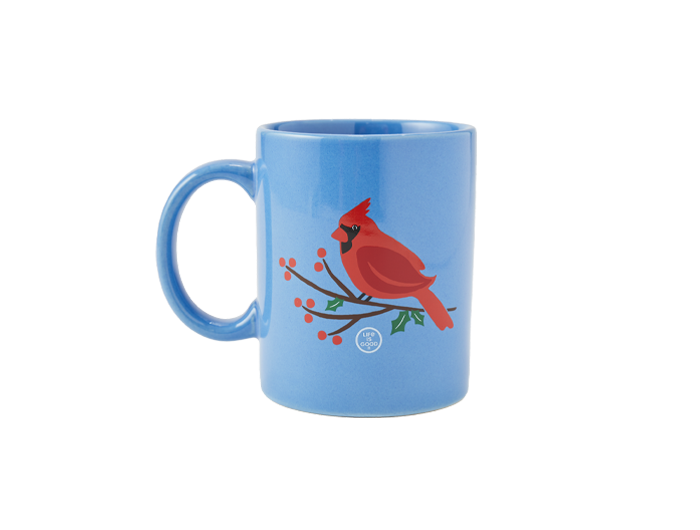 Life is Good Jake's Mug - Holiday Cardinal