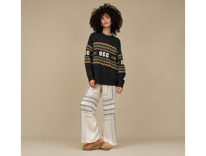 UGG Women's Women's Tasman Maxi Curly Slipper