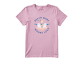 Life is Good Women's Crusher Tee - Adirondack Beach More