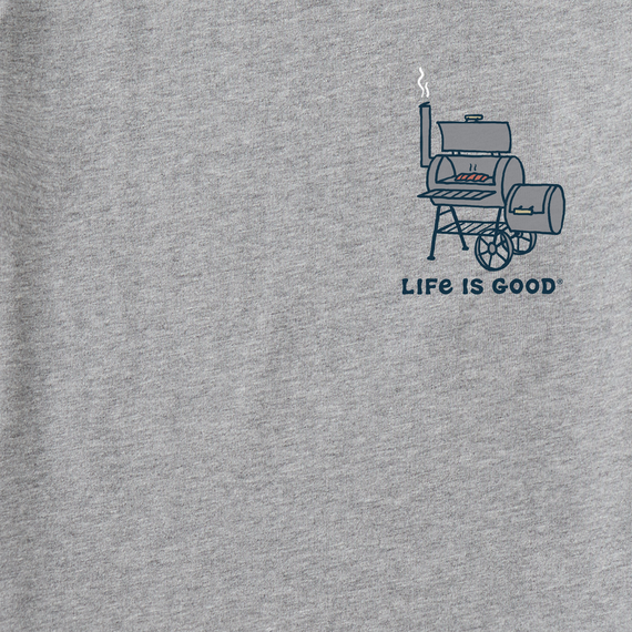 Life is Good Men's Crusher Tee - Jake & Rocket Smoker