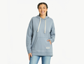 Life is Good Women's Oversized Simply True Fleece Hoodie