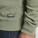 Life is Good Men's Solid French Terry 1/4 Zip Pullover