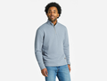 Life is Good Men's Solid French Terry 1/4 Zip Pullover