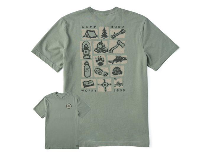 Life is Good Men's Crusher Tee - Camp More