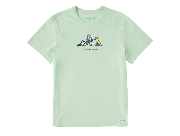 Life is Good Men's Crusher Tee - Jake & Rocket Ice Cream