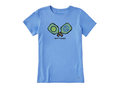 Life is Good Women's Crusher Tee - Keep It Simple Pickleball
