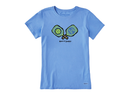 Life is Good Women's Crusher Tee - Keep It Simple Pickleball