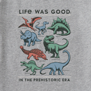 Life is Good Kids' Crusher Tee - Life Was Good Prehistoric Era
