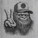 Life is Good Men's Crusher Tee - Peaceful Sasquatch