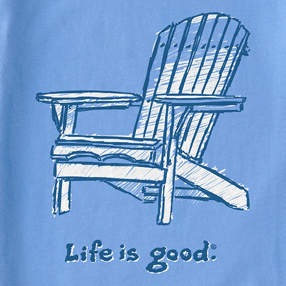 Life is Good Women's Crusher Tee - Adirondack