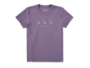 Life is Good Women's Crusher Tee - Three Hummingbirds