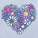 Life is Good Women's Crusher Tee - Flower Heart