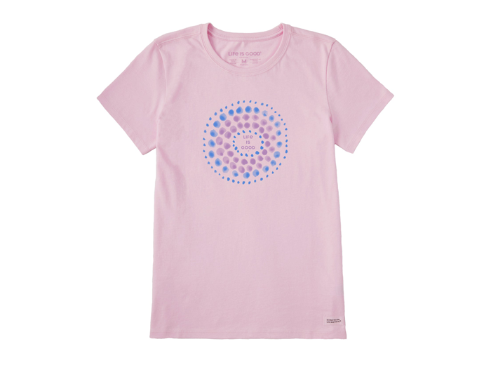 Life is Good Women's Crusher Tee - Circle of Circles