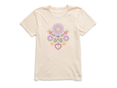 Life is Good Women's Crusher Tee - Mirror Daisies & Ladybugs