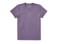 Life is Good Women's Crusher Tee - Drinks Well with Others Martini