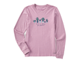 Life is Good Women's Long Sleeve Crusher Tee - Home Is Where You Plant It