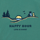 Life is Good Women's Crusher Vee - Jackie Happy Hour Pines