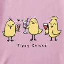 Life is Good Women's Crusher Vee - Tipsy Chicks