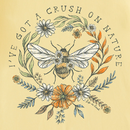 Life is Good Women's Crusher Vee - Crush on Nature Bee