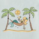 Life is Good Women's Crusher Vee - Mermaid Hammock
