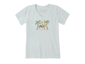 Life is Good Women's Crusher Vee - Mermaid Hammock